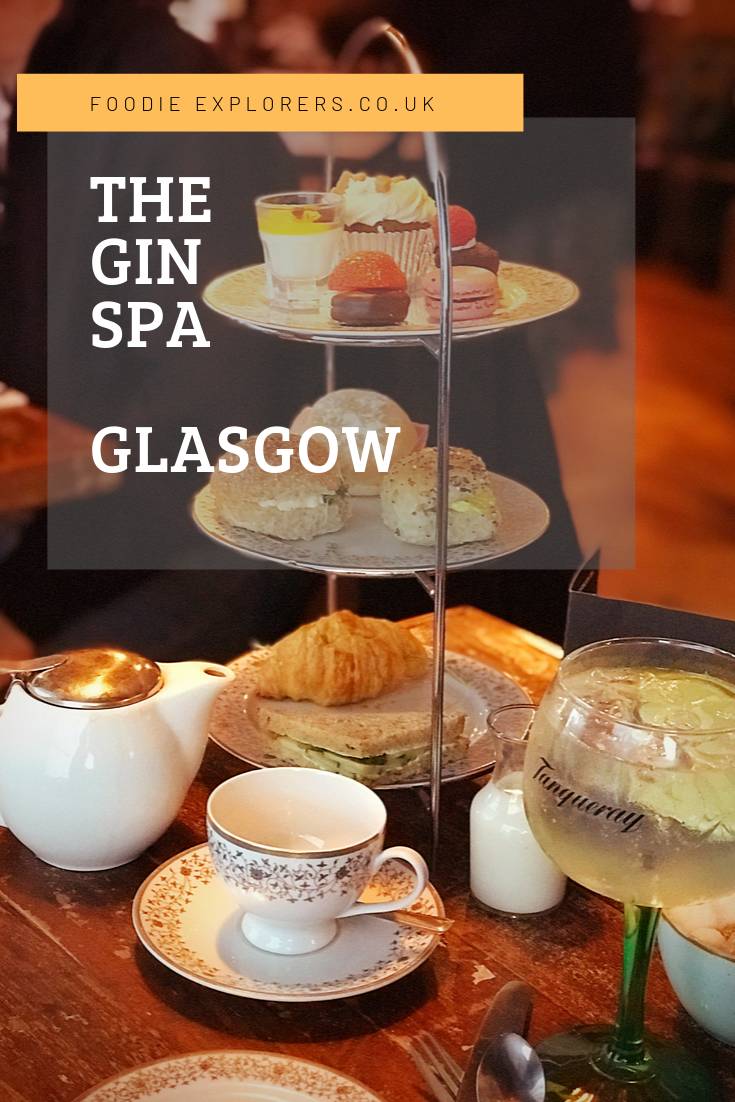 The gin spa gin71 luxury day out Glasgow 