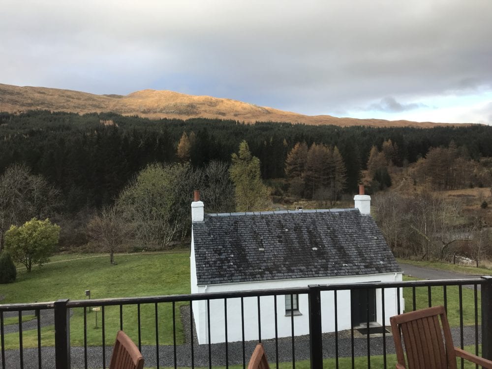 Bridge of Orchy hotel view restaurant 