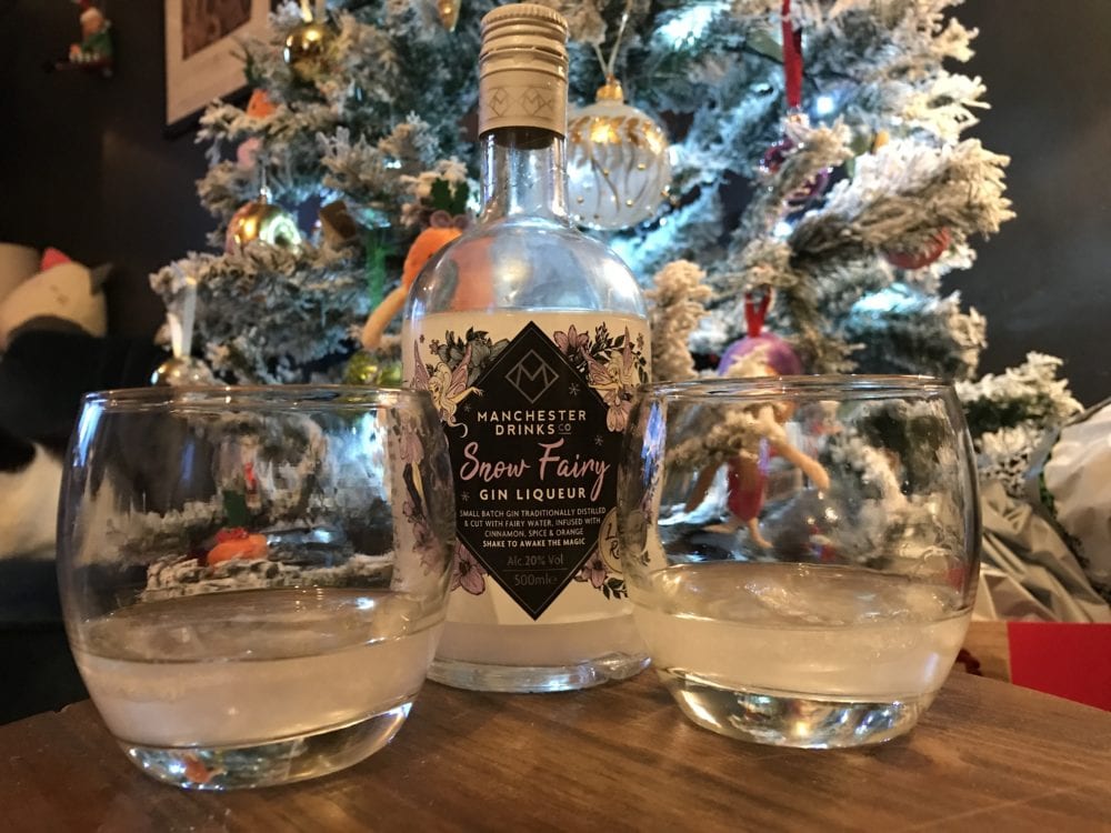 snow fairy gin liqueur home bargains manchester drinks co