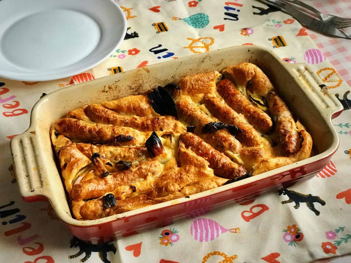 toad in the hole winter comfort food recipe