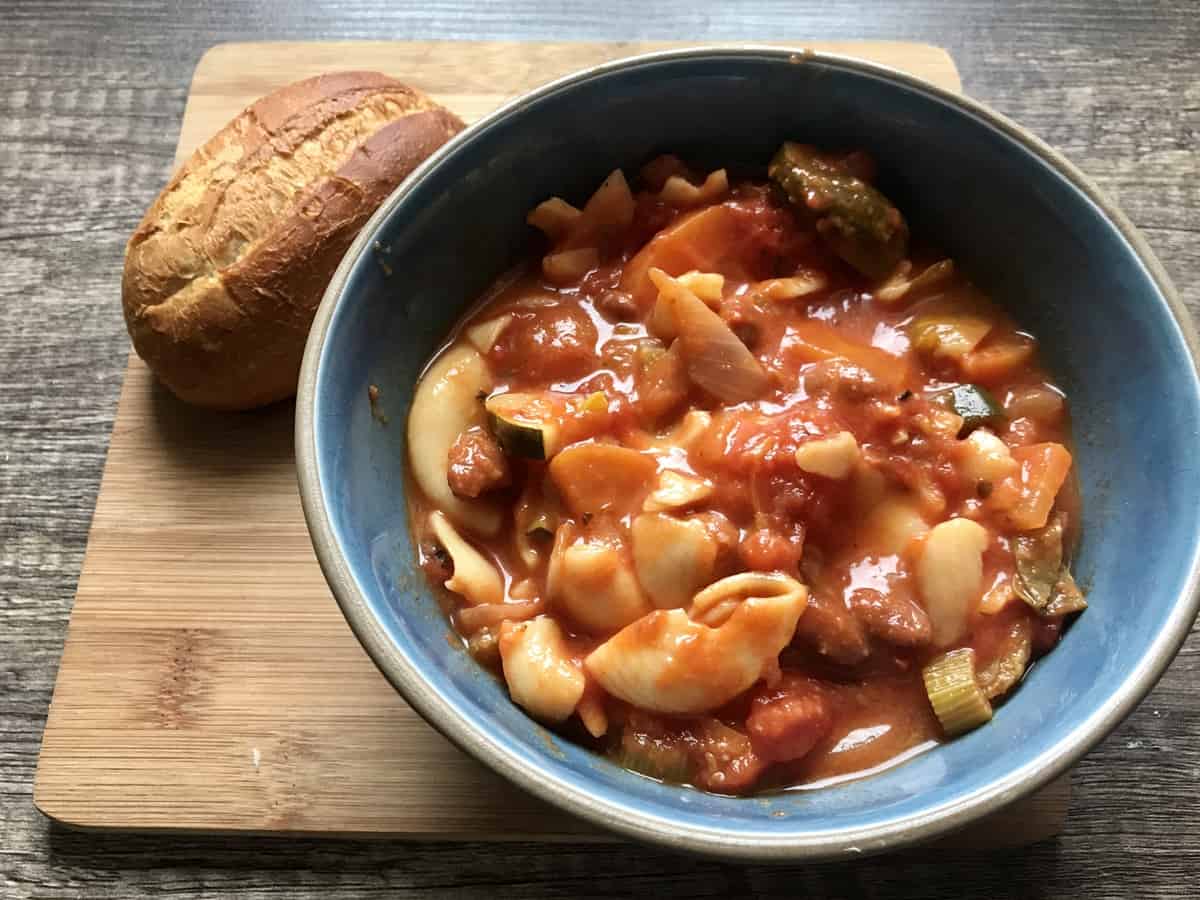 Minestrone soup recipe