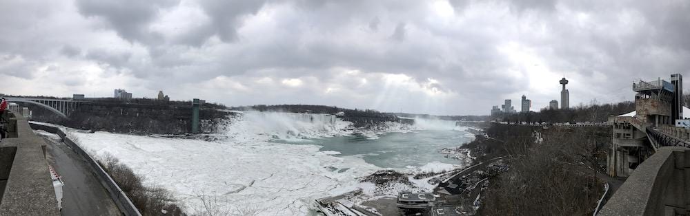 niagara falls pano