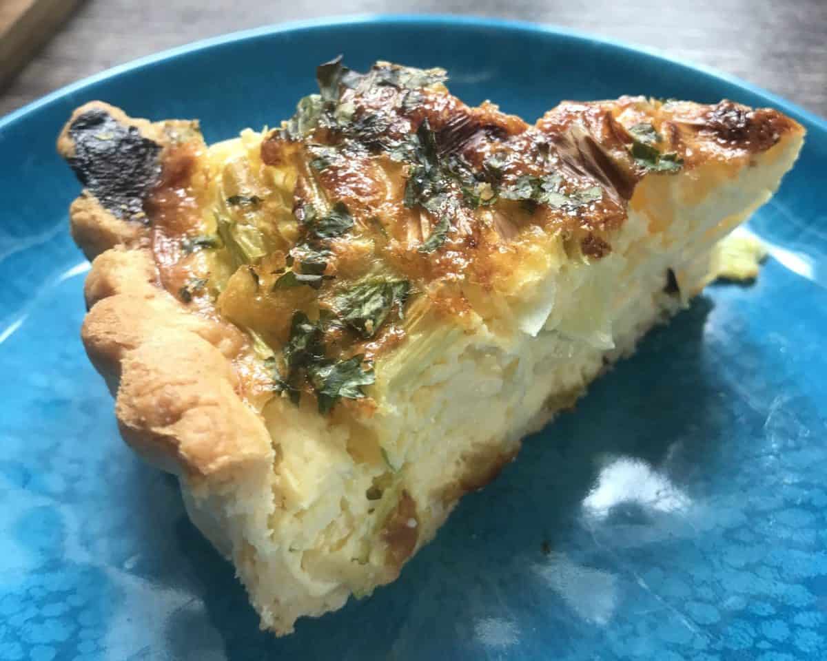 spring onion tart recipe