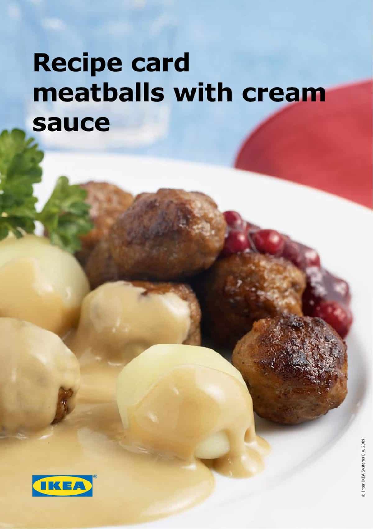 Ikea meatballs recipe 