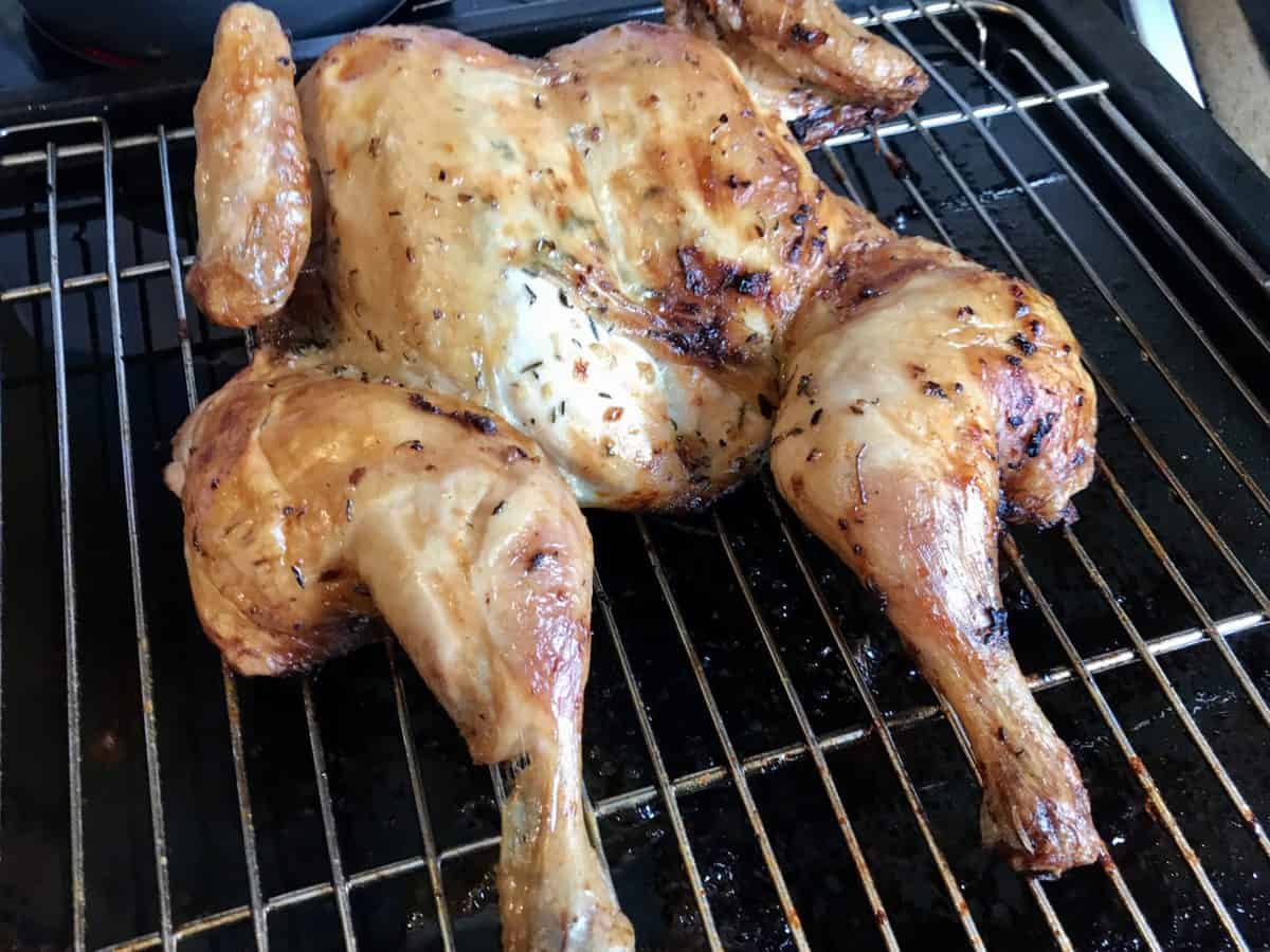 Recipe lemon and thyme spatchcock chicken • Foodie Explorers