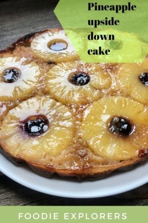 Pineapple upside down cake recipe