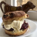 scottish scones and clotted cream