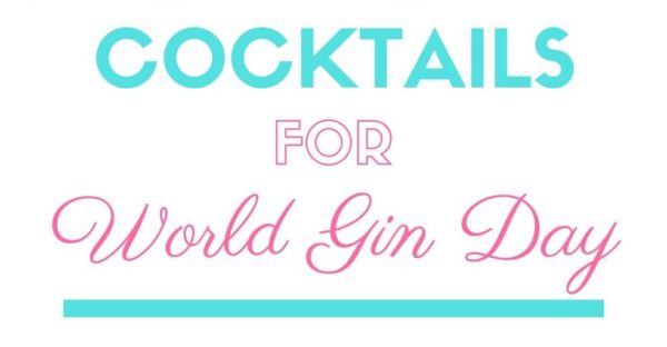 world gin day cocktails list