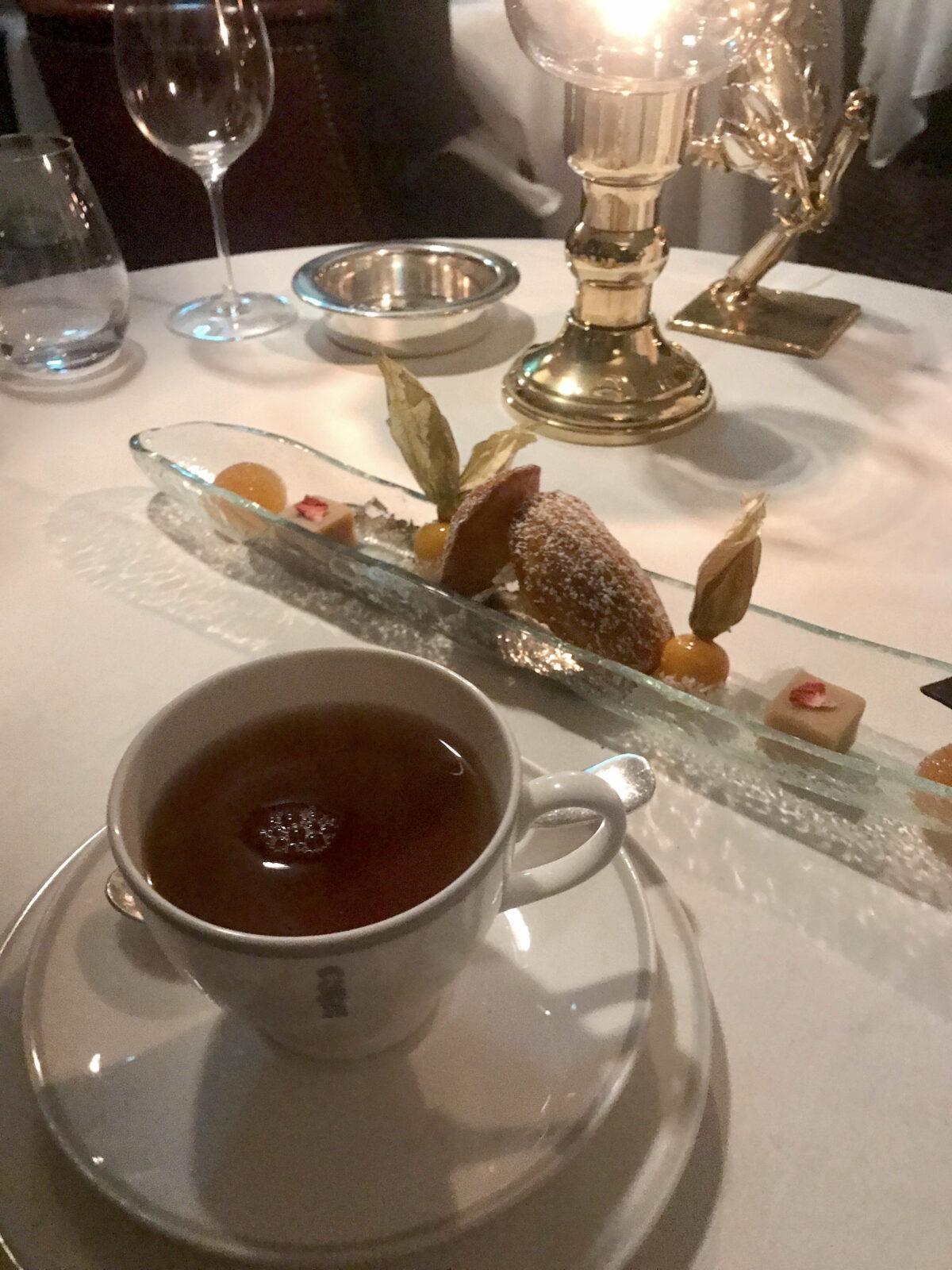 le gavroche tea and petit fours
