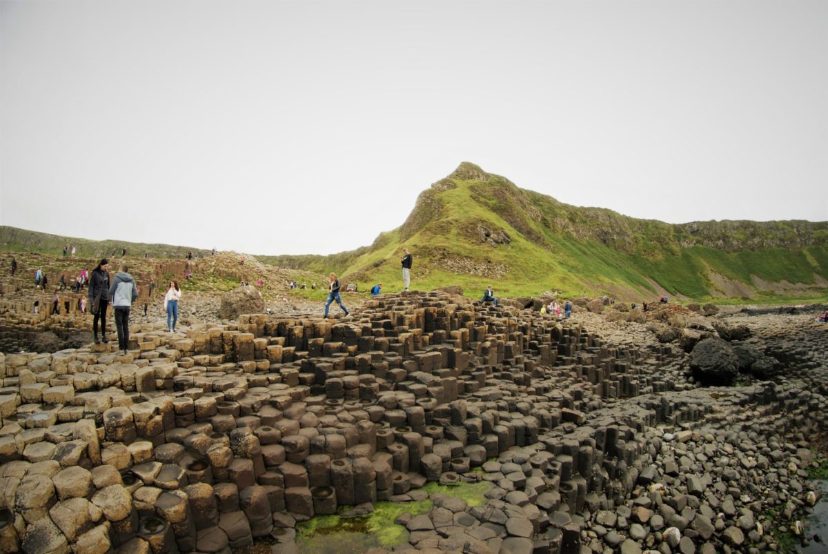 Giant's Causeway fisheye