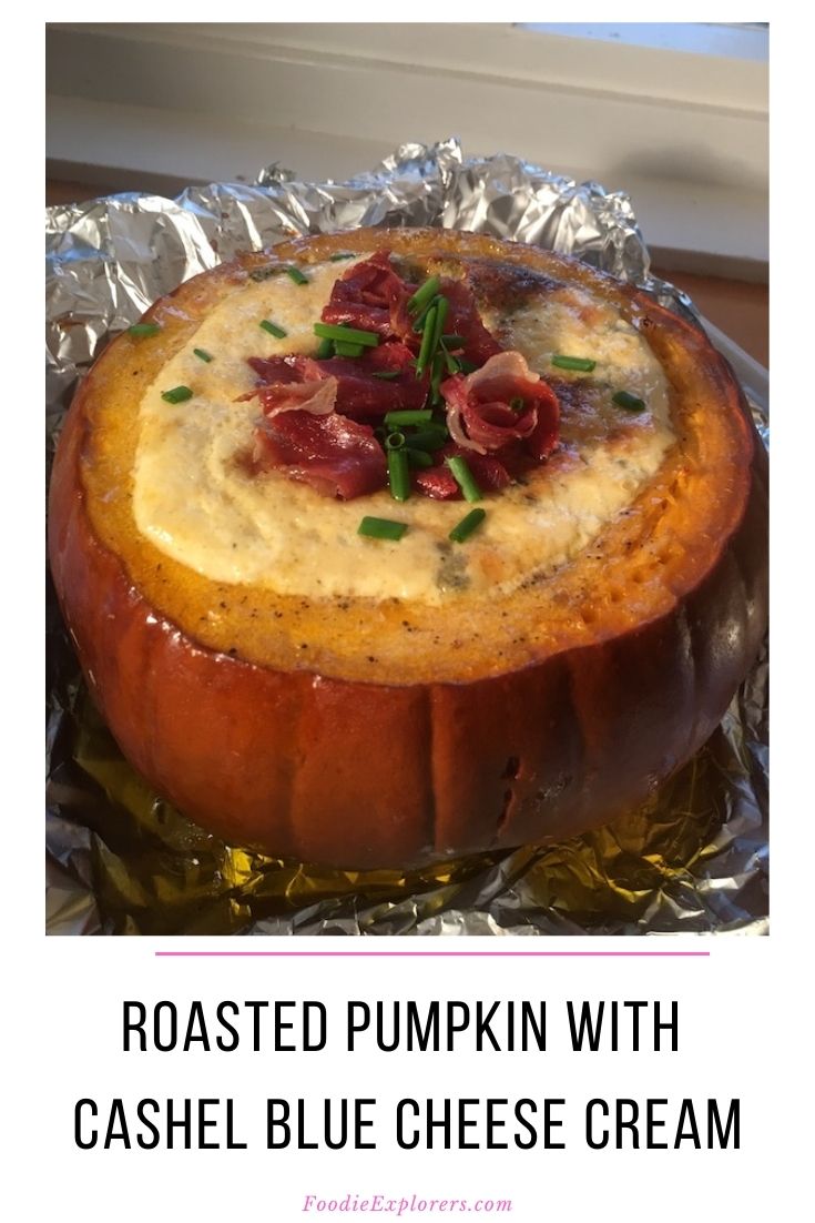 Roasted Pumpkin and Cashel Blue Cheese