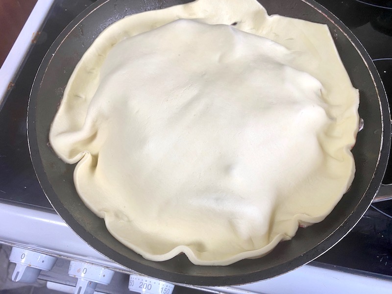 Pastry Beetroot tarte tartin