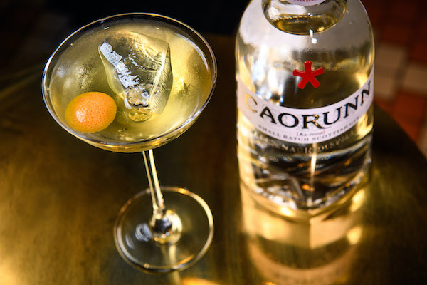 St Andrew's Day Martini with Grapefruit 2