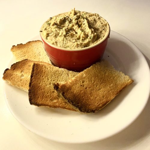 Quick kipper pate