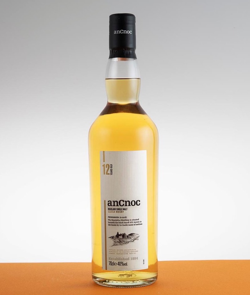 Ancnoc 12 year old whisky 