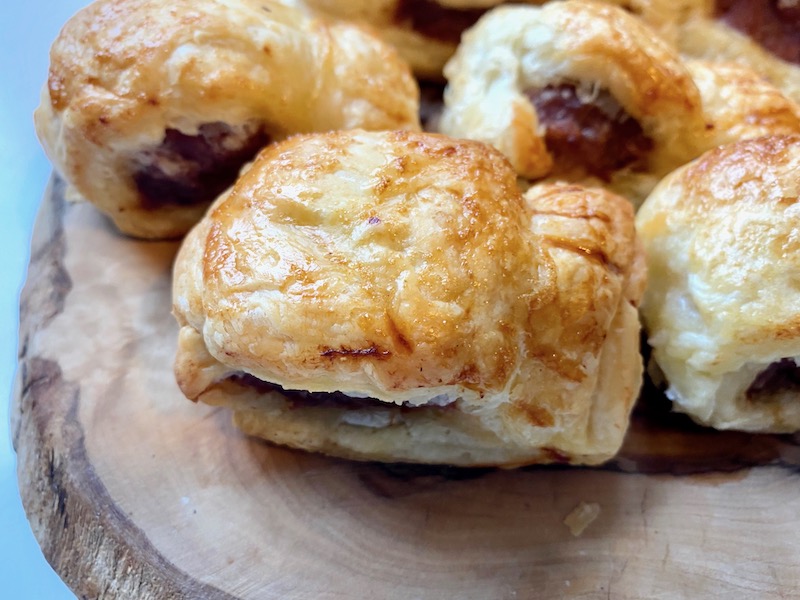 scottish beef sausage rolls recipe cooked