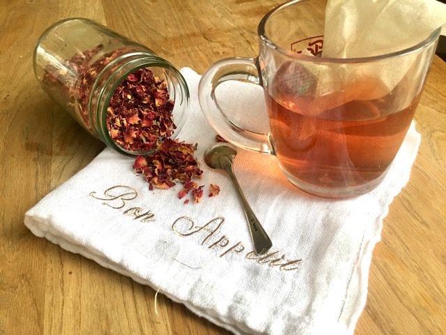 Aromatic Rose Petal Tea