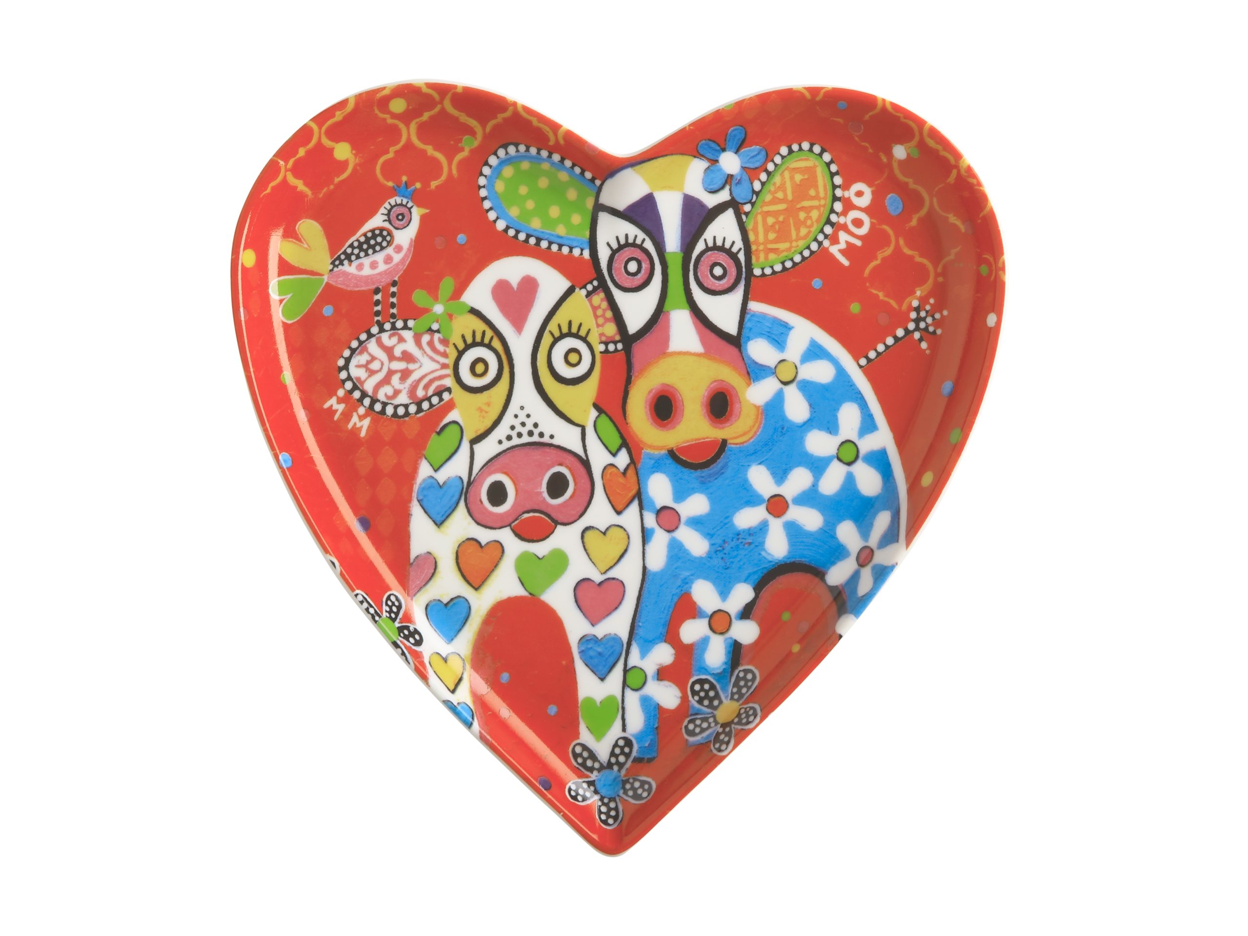 KitchenCraft Maxwell & Williams Love Hearts Ceramic Plate