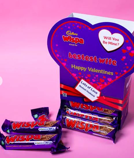 Personalised Valentines Favorites Box - Wispa