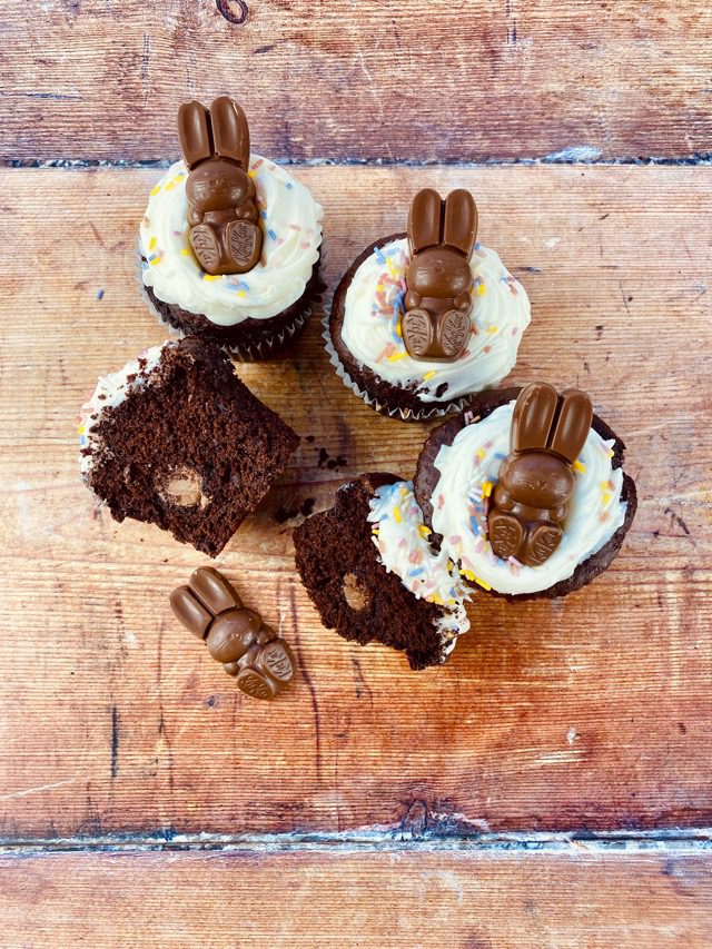 kit kat easter bunny muffin recipe 4