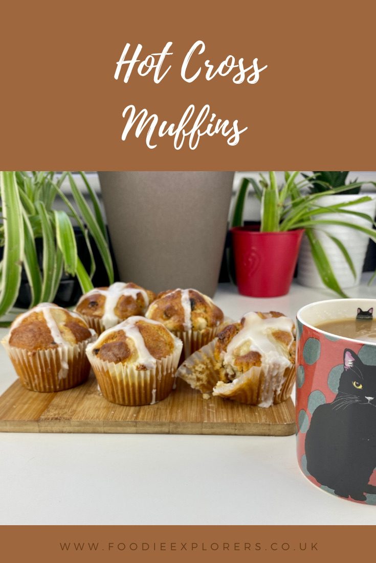 Hot cross muffins Buffins recipe for Easter 