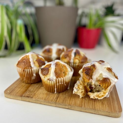 Hot cross muffins Buffins recipe for Easter