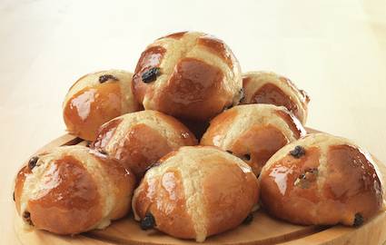 Stork hot cross buns recipe