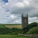 Morwenstow church cliff tearoom Cornwall