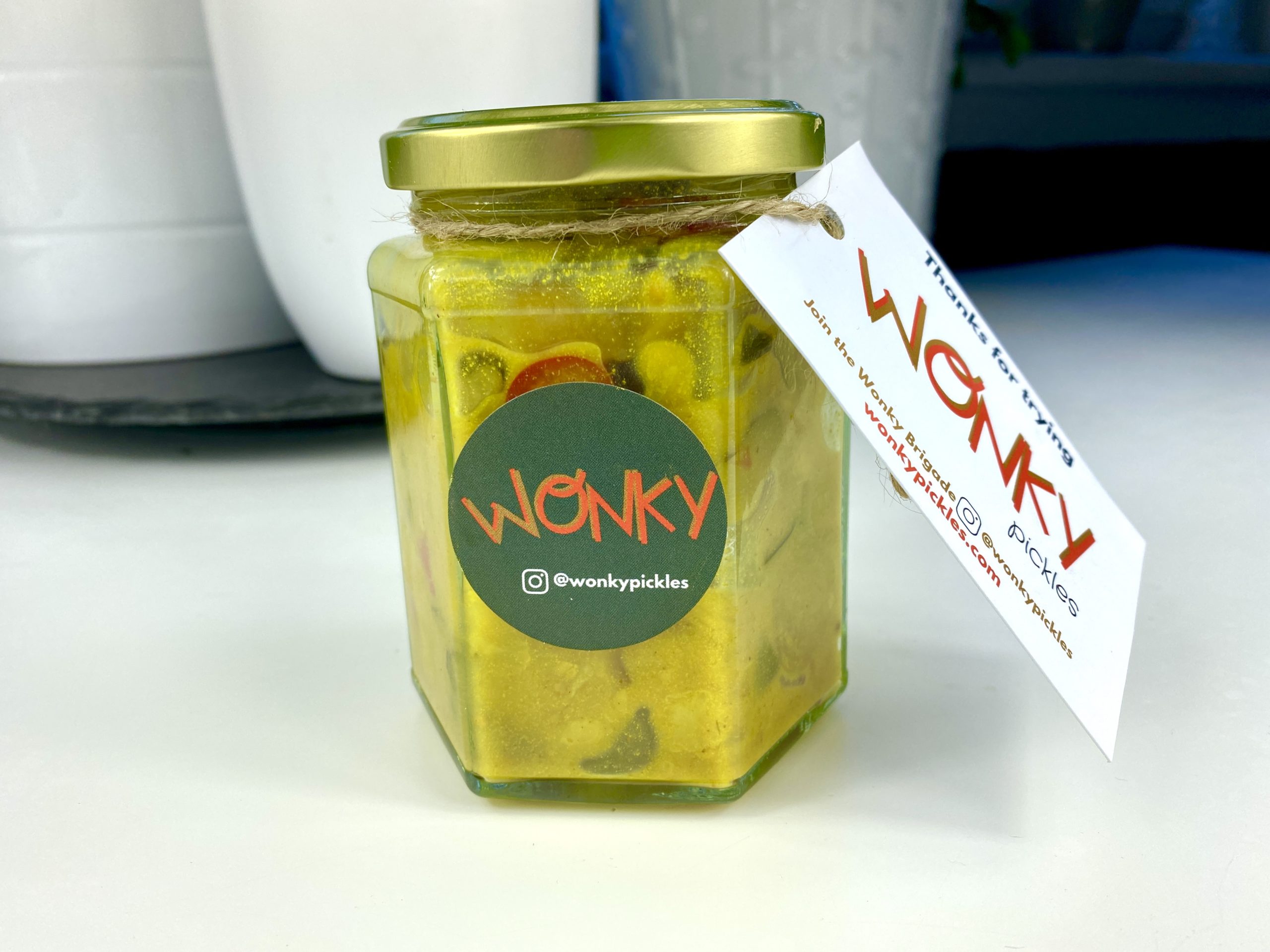 Wonky pickles piccalilli