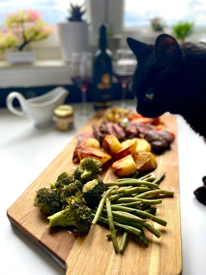 Noble house prepared roast beef fillet Sunday roast 