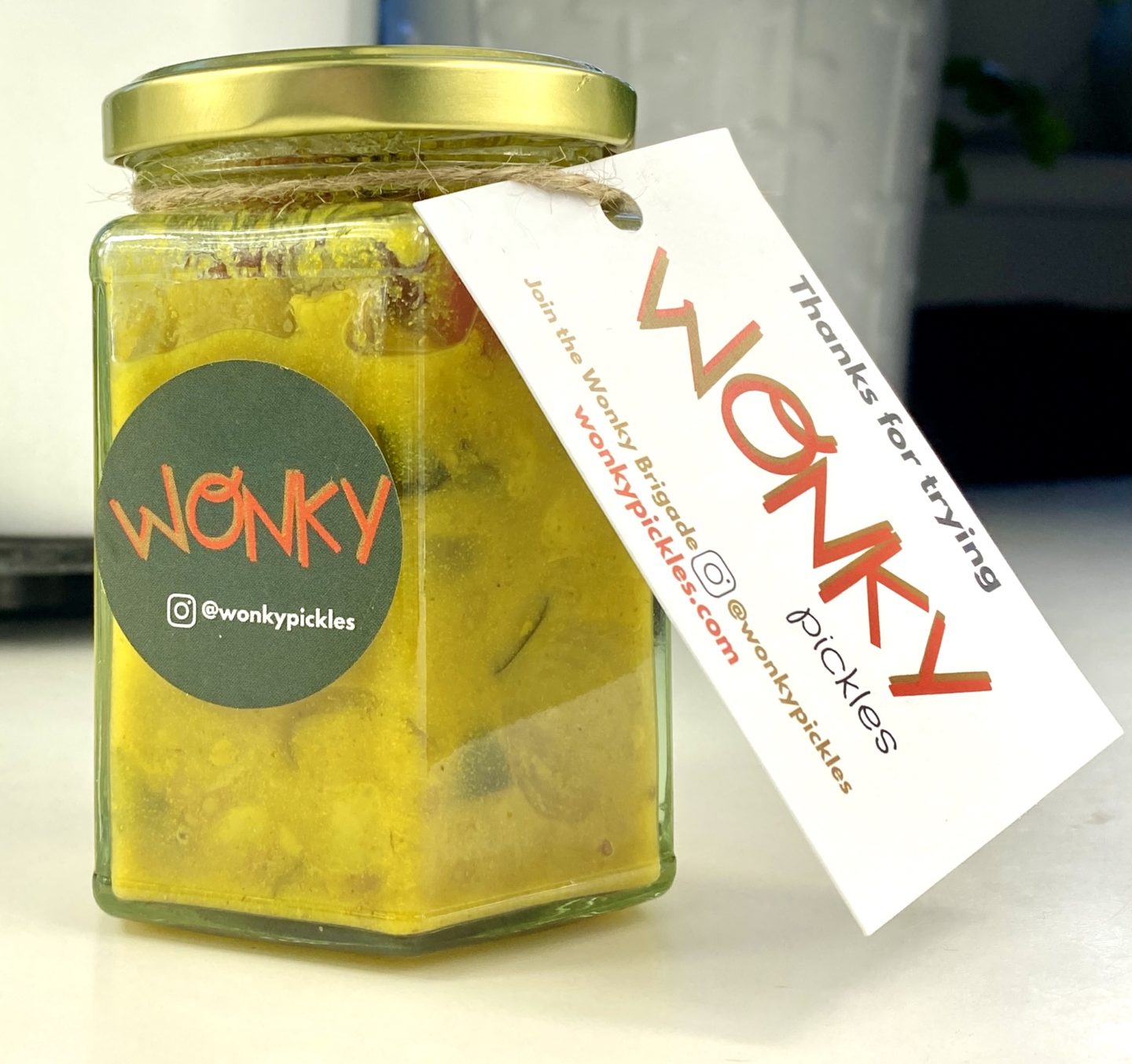 Wonky pickles piccalilli 