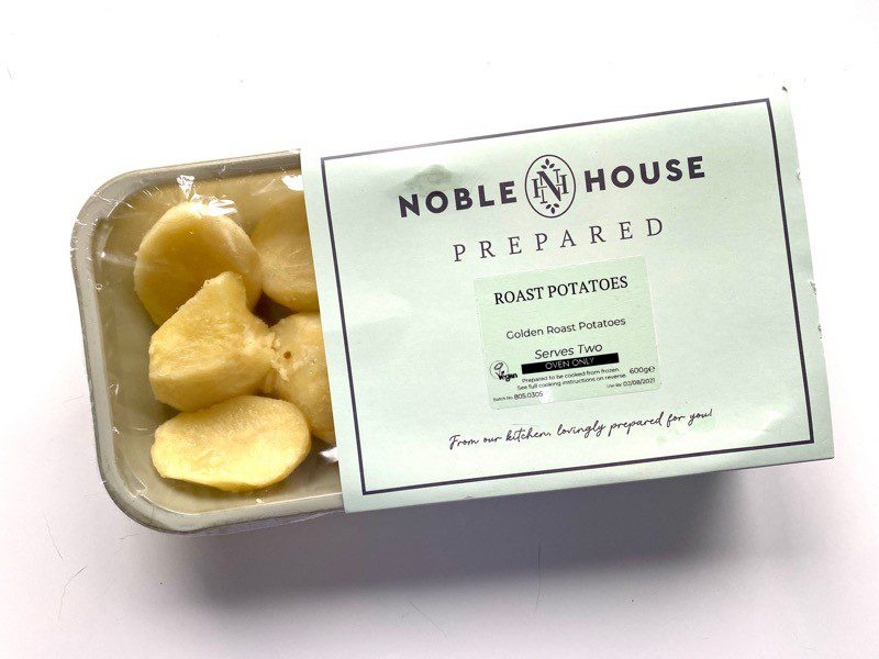 Noble house prepared roast potatoes 