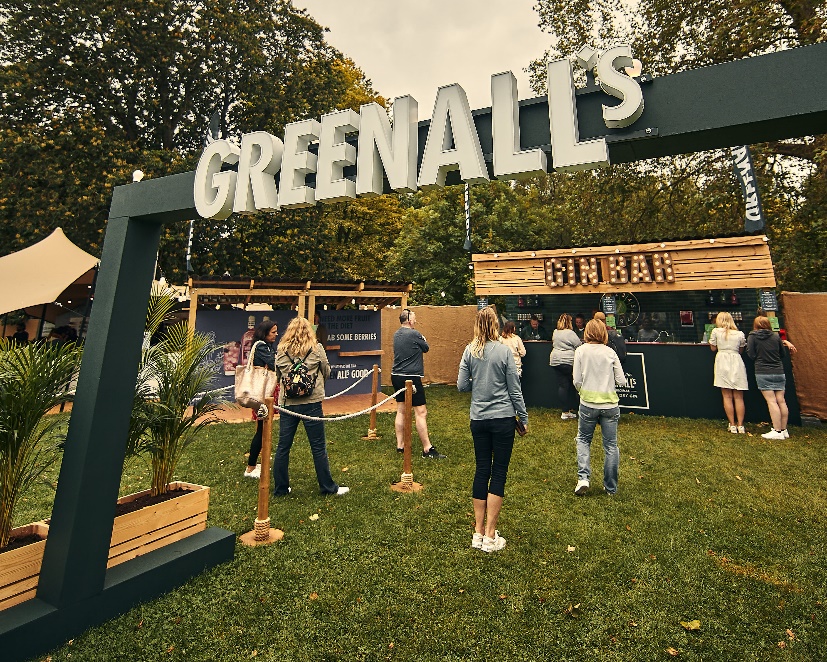 Greenall’s pub in the park 
