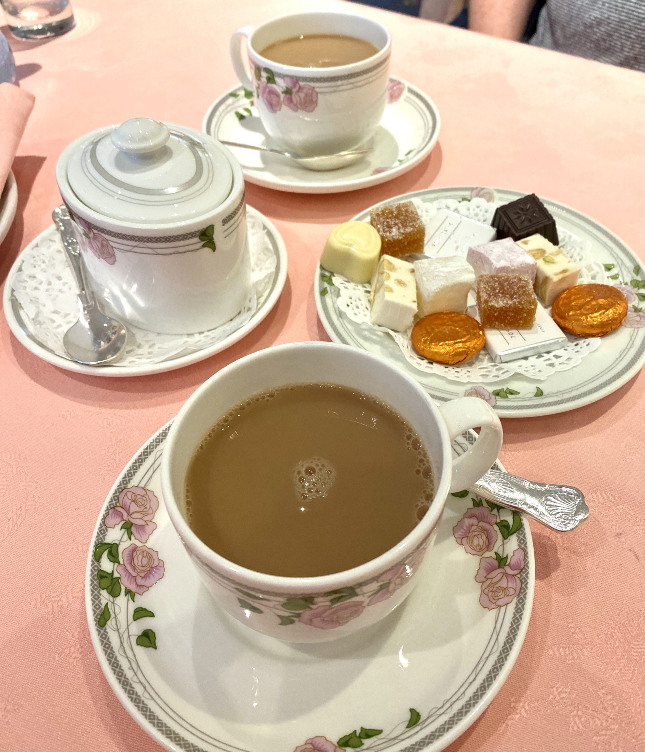 Oslo court tea coffee petit fours