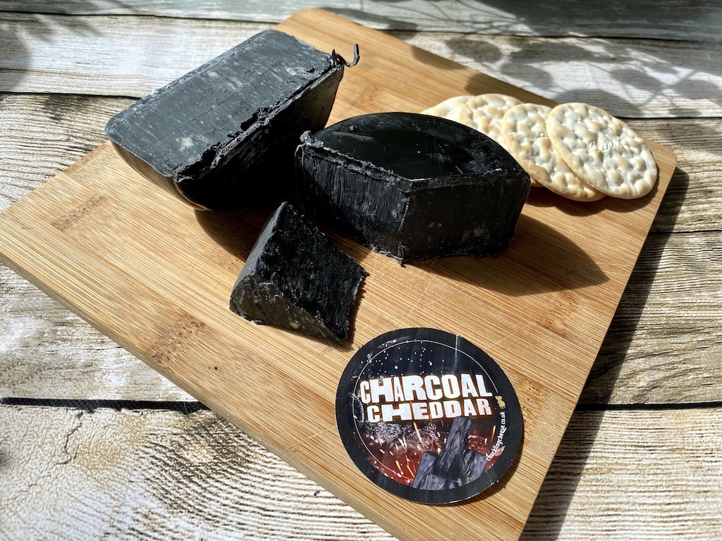 chuckling cheese co charcoal cheese