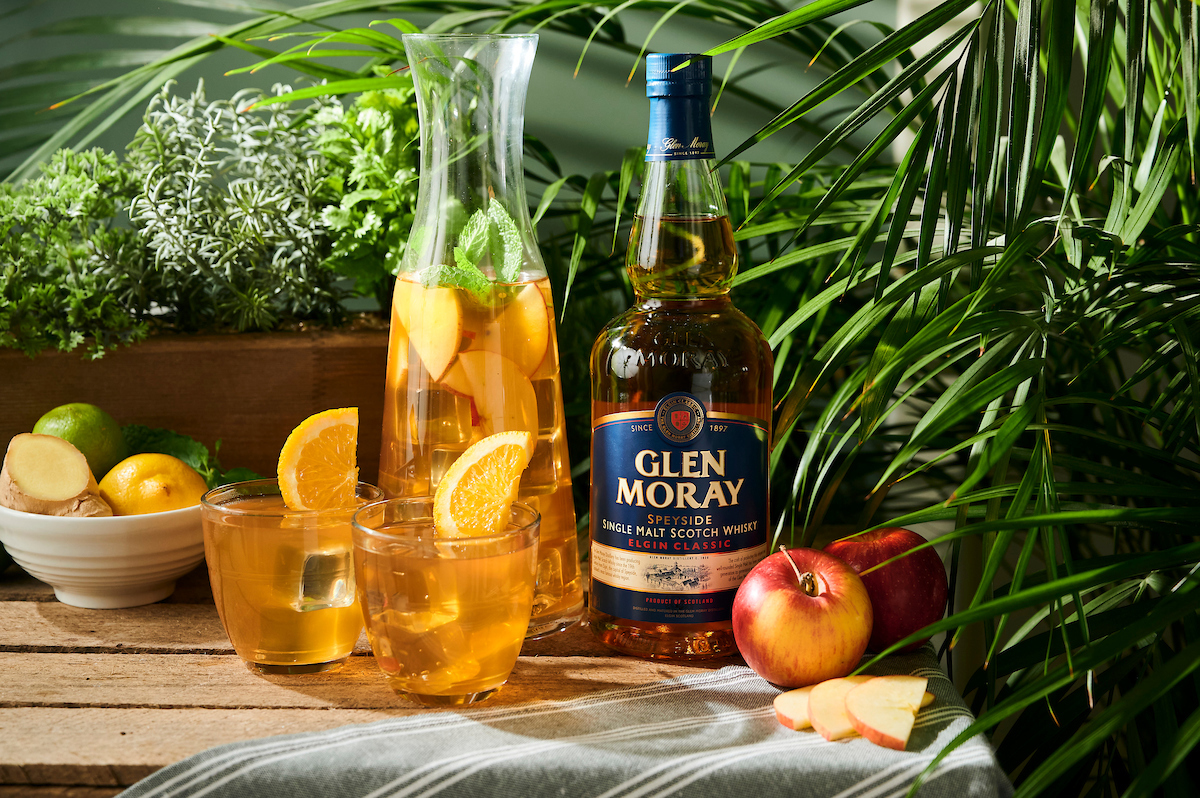 Glen Moray "Take it Outside" summer cocktails.