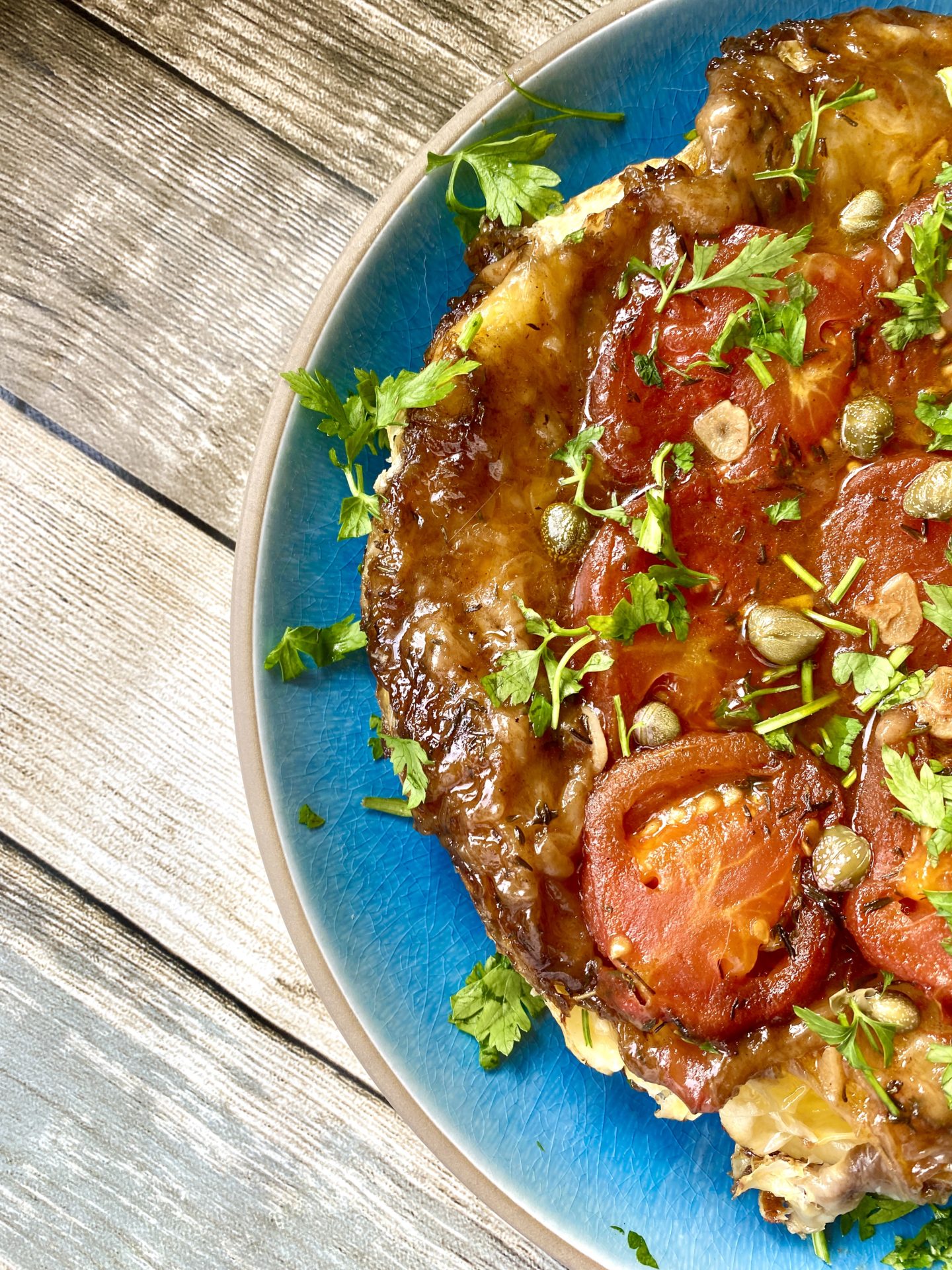 Tomato tart tatin 