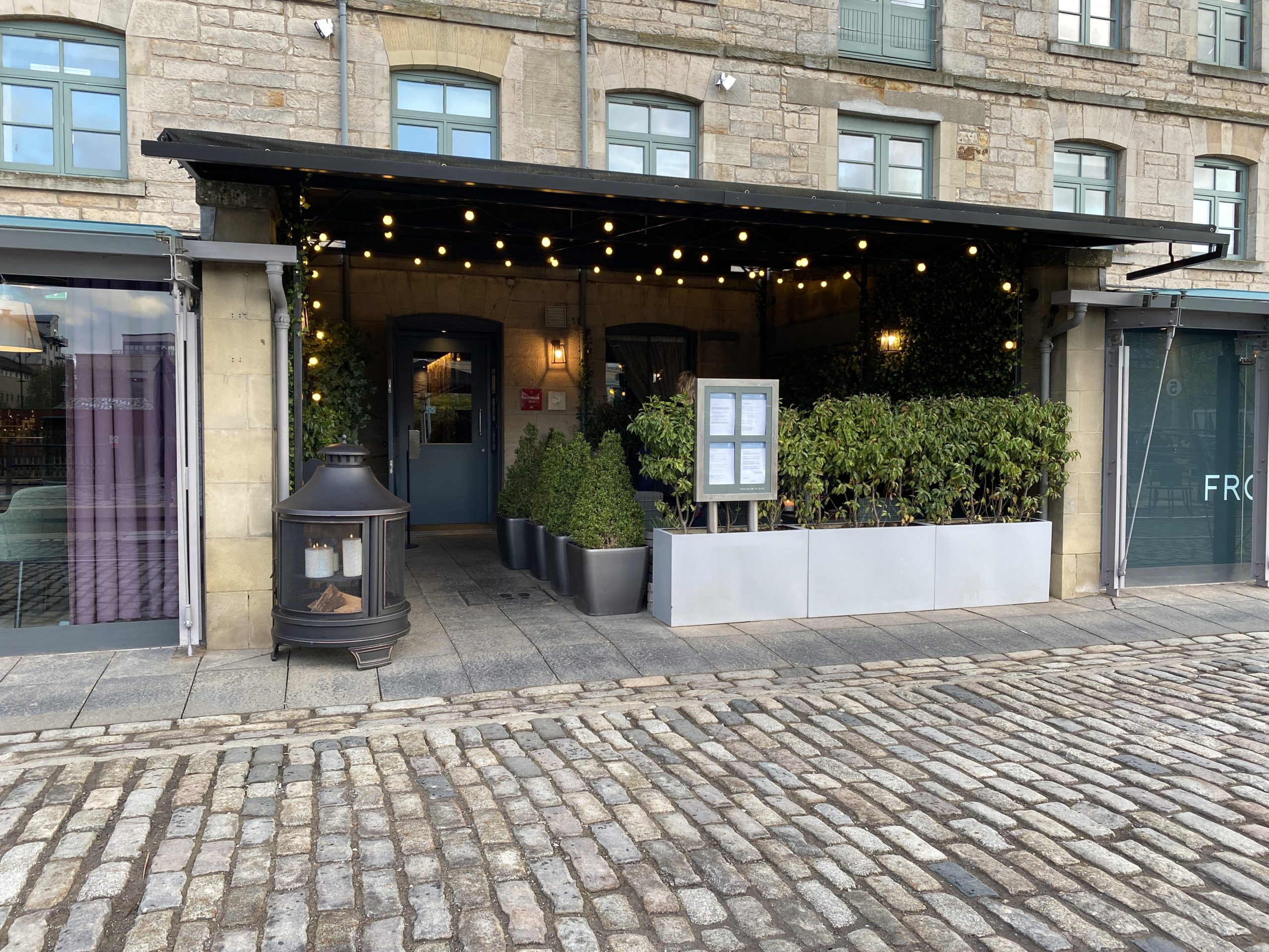 The kitchin leith exterior