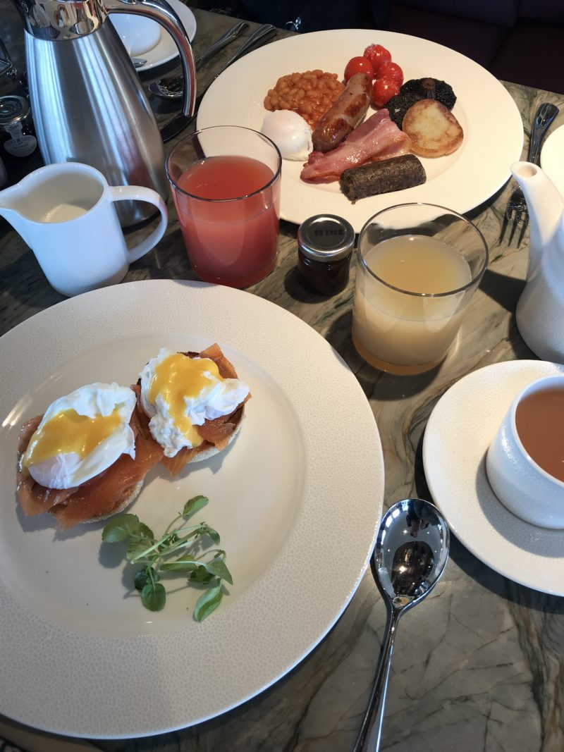 fingal leith floating luxury hotel breakfast