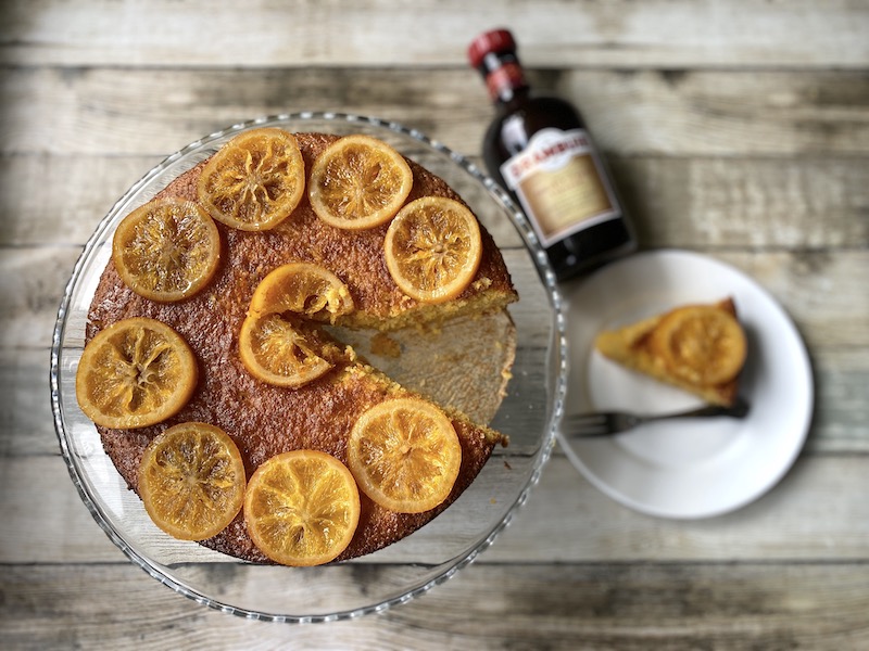 gluten free drambuie polenta cake