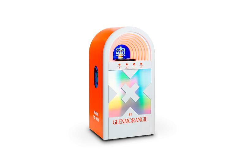 X by Glenmorangie Made to Mix jukebox - lower res