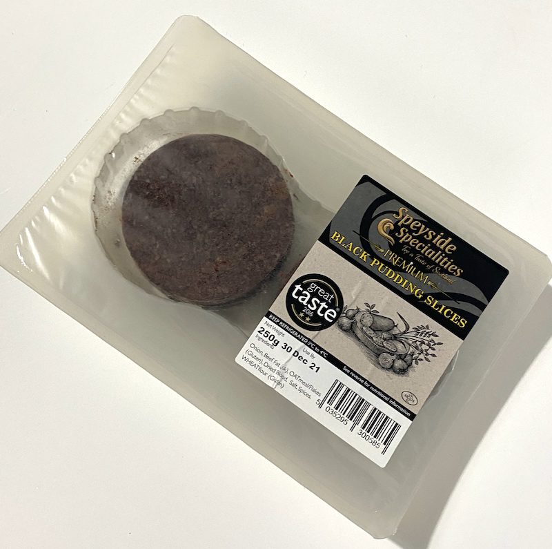 Speyside Specialities black pudding product