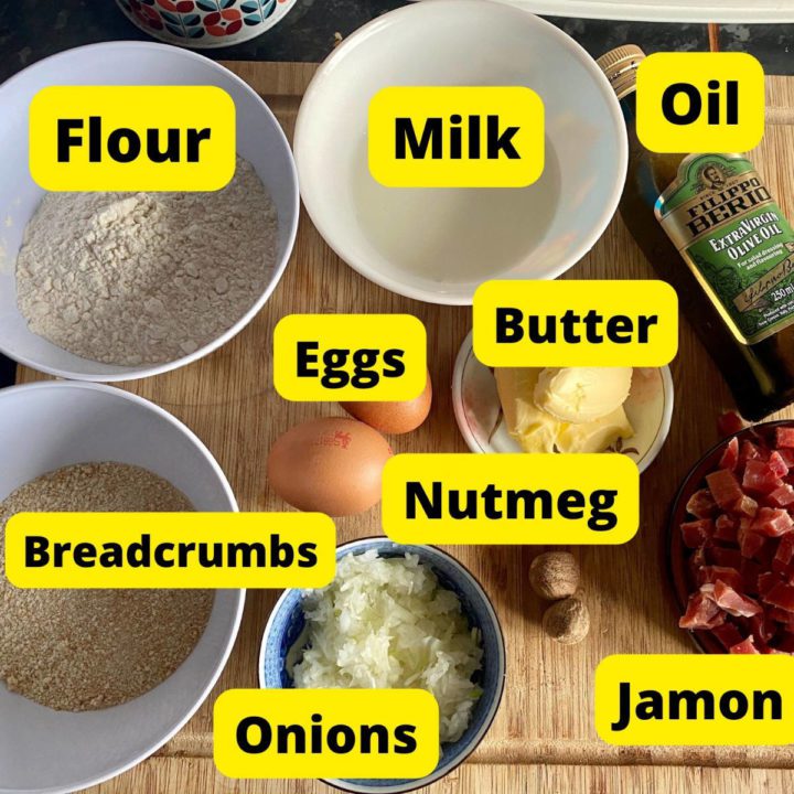 Super Easy Ham Croquettes Recipe (Croquetas De Jamón Serrano) • Foodie