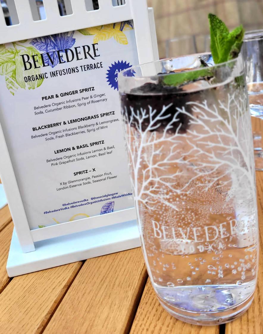 Belvedere Organic Infusions Terrace Now Open • Foodie Explorers