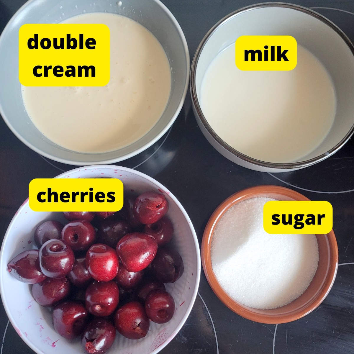 cherry ice cream ingredients