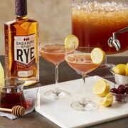 whisky sour cocktail sagamore rye