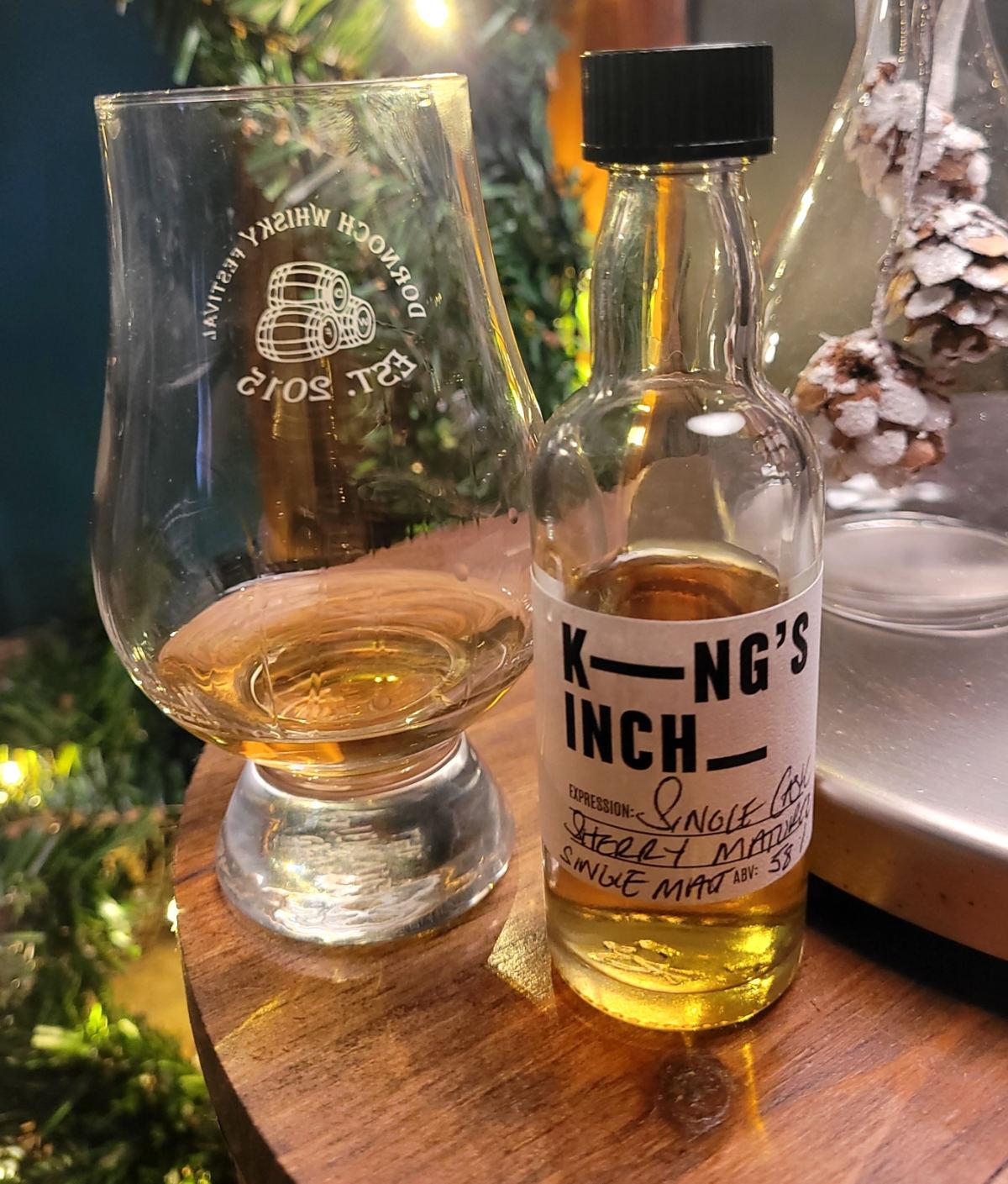 Kings-Inch-Sherry-Cask-tasting-at-home-