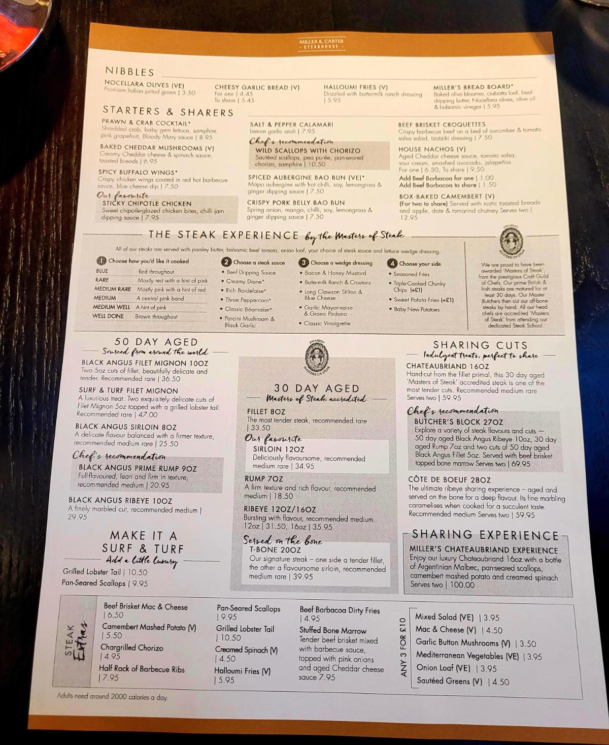 Miller And Carter St Vincent Street Glasgow Foodie Explorers Miller And Carter St Vincent Street Glasgow Foodie Explorers