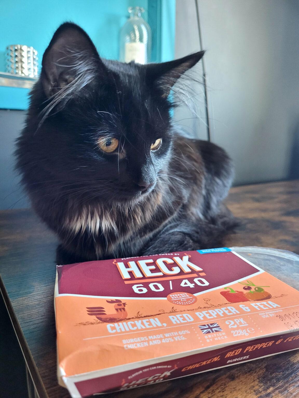 Product Review HECK Chicken, Red Pepper and Feta Burgers • Foodie