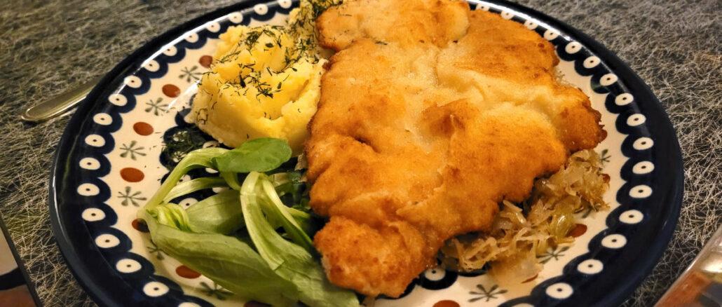 Piwnica Staromiejska schnitzel